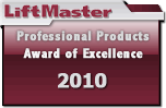 Chamberlain Liftmaster Award of Excellence 2010